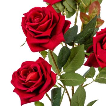 Rózsa ág 5 virágos 90cm