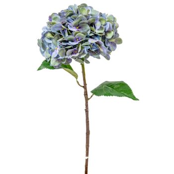 Hortenzia szálas gumi világoskék M55cm 24db/#