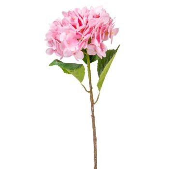 Hortenzia szálas gumi pink 55cm