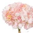 Hortenzia köteg 4 virágos pink 34cm