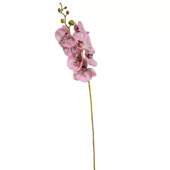 Orchidea ág gumi pink M85cm 12db/#
