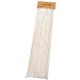 Hurkapálcika vintage fehér 35cm 45szál