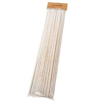 Hurkapálcika vintage fehér 40cm 45szál