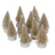 Mini fenyő óarany 4cm 10db-os