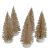 Mini fenyő óarany 8cm 5db-os