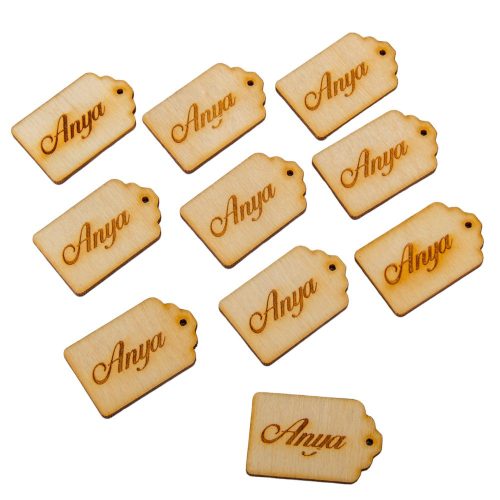 Natúr fa Anya tábla 4,5cm 10db-os