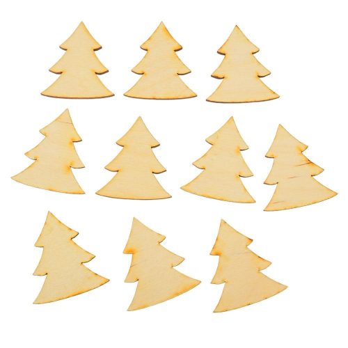 Fenyő natúr fa 5cm 10db-os