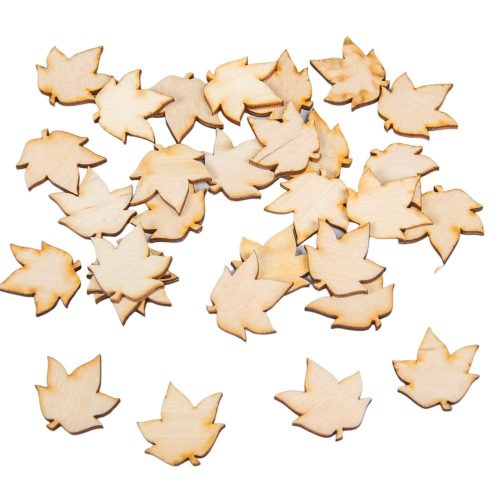 Natúr fa levél 3cm 30db-os