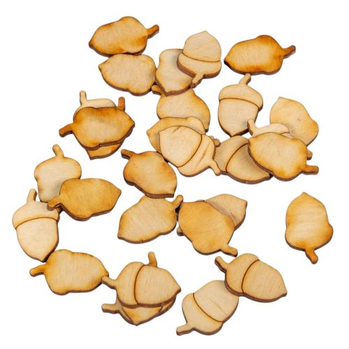 Natúr fa makk 3cm 30db-os