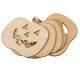 Natúr fa Halloween tök 8cm 5db-os