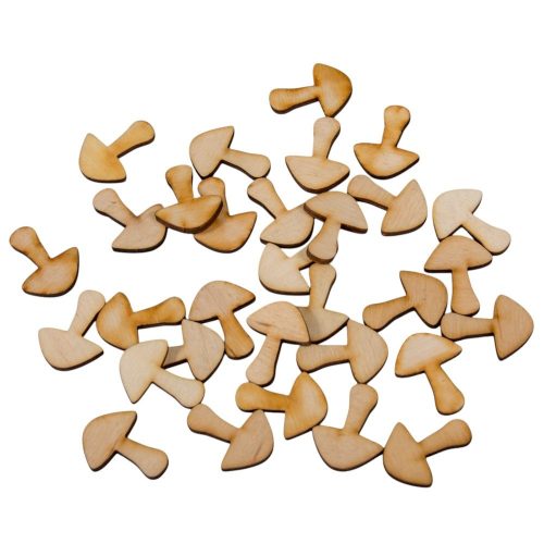 Natúr fa gomba 3cm 30db-os