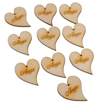 Natúr fa Anya felirat 5cm 10db-os