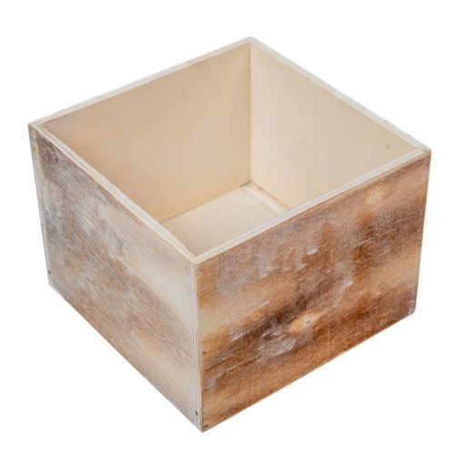 Dekorláda szürke koptatott M12x16x16cm