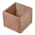 Fa doboz kocka rusztikus barna M8x9x9cm