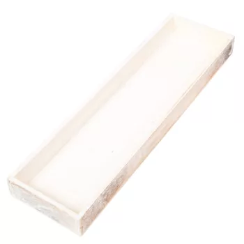 Fa tálca koptatott szürke M3x35x10cm