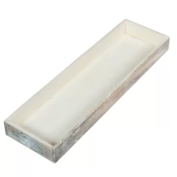 Fa tálca koptatott szürke M3x35x10cm 