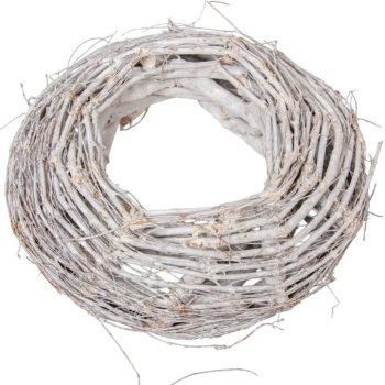 Fészek koszorú szürke D30cm