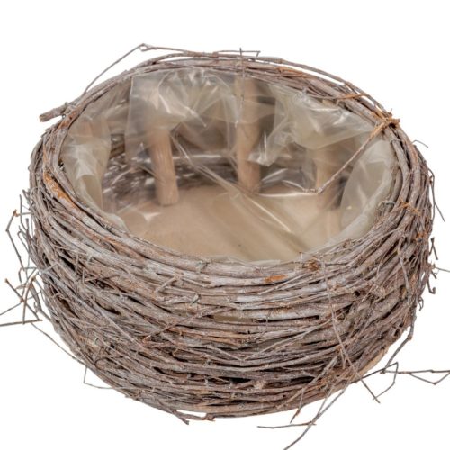 Fonott inda tál bélelt D20cm M9cm