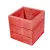 Dekoláda vintage mini piros M8x8x8cm