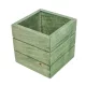 Dekoláda vintage mini zöld M8x8x8cm