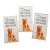 Nyomtatott dekorkarton Az otthon...- Golden retriever 9,5cm 3db-os csomag