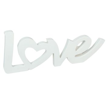 Love felirat fa M12x30cm