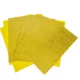 Csillámos dekorgumi arany 20x29,5cm 2mm 10db-os