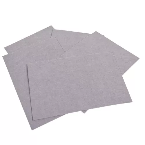 Barkácsfilc, filc lapok szürke 2mm 10db-os
