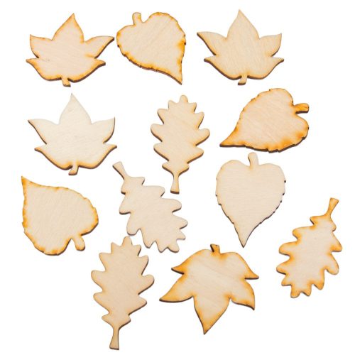 Natúr fa falevelek 5cm 12db-os