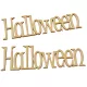 Natúr fa Halloween felirat 15cm 2db-os