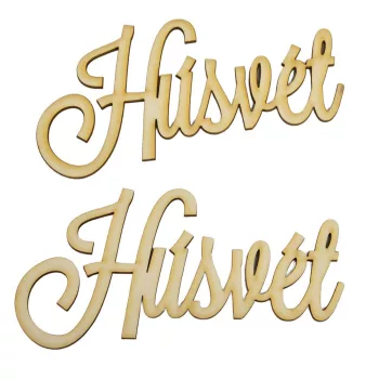 Húsvét felirat 15cm 2db-os