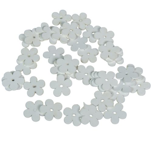Fehér fa virág 3cm 40db-os