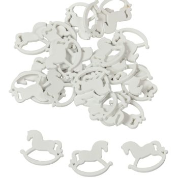 Hintaló fa fehér 3cm 30db-os