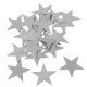 Csillag ezüst 4,5cm 20db-os