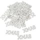 XMAS felirat mini fehér 4,5cm 30db-os