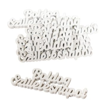 Boldog születésnapot felirat fehér 7,5cm 8db-os