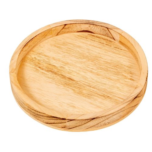 Fa tálca barna 20cm