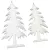 Fenyő cédrus fehér-ezüst 17-20cm 2db-os