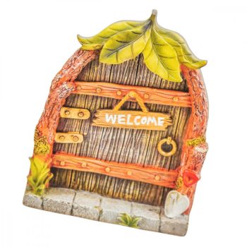 Nyomtatott dekorkarton - Manóajtó welcome 15cm