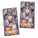 Nyomtatott fa tábla  Tábla Tarot kártya Boszi 9,5cm 2db-os
