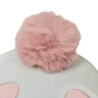 Nyomtatott dekorkarton Nyuszi popi mályva 20cm