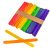 Fa spatula színes 1cmx11cm 50db-os csomag