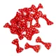 Masni piros pöttyös 3,2cm 20db-os