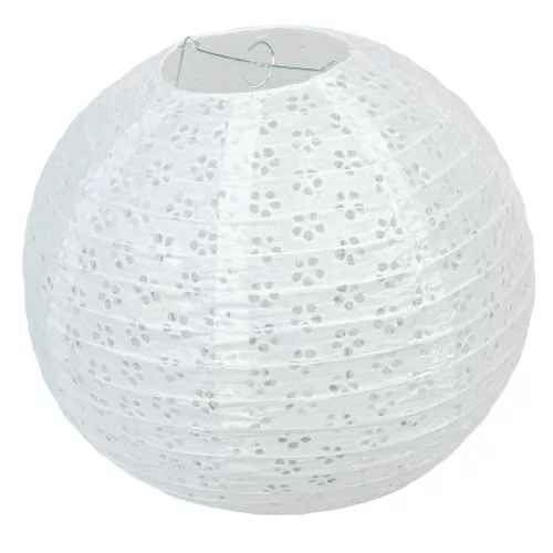 Papír lampion csipkés 30cm