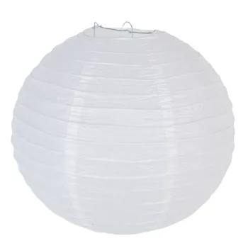 Papír lampion fehér 30cm