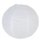 Papír lampion fehér 30cm