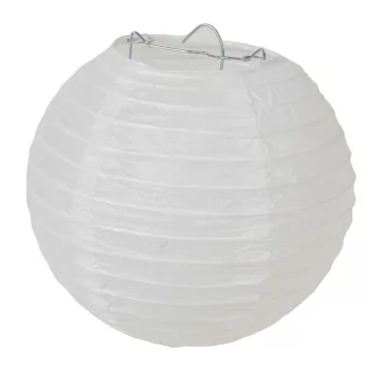 Papír lampion fehér 14,5cm