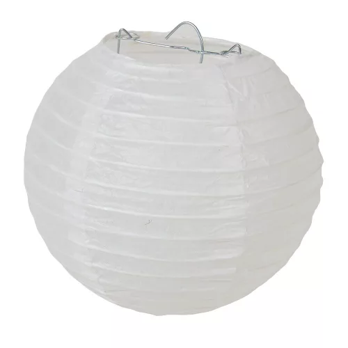 Papír lampion fehér 14,5cm