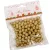 Glitteres polisztirol golyó arany 0,8cm kb.10-15gramm