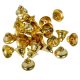 Csengő fém arany 1cm 30db-os
